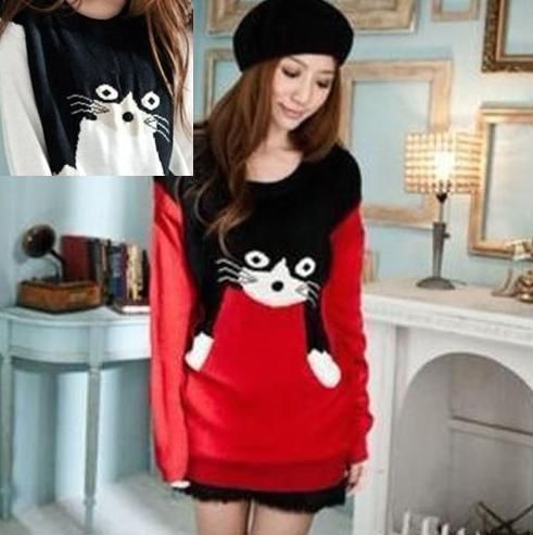 Blusa Gato Pendurado
