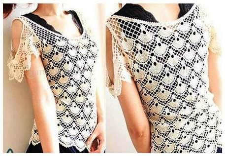 Blusa Renda Das Ruas